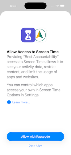 Allow with Face ID