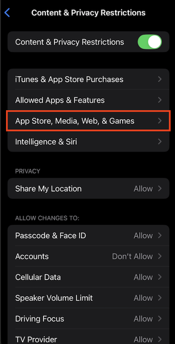 App Store Media Web Games