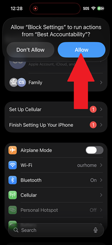 Automation Run Permission